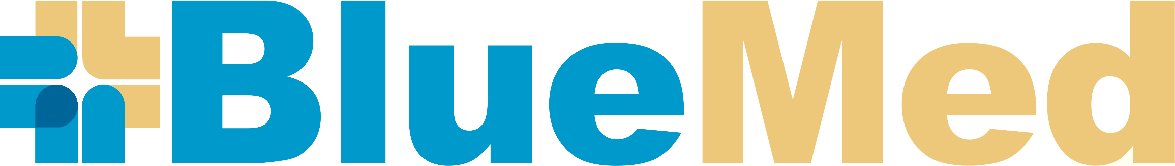 Λογότυπο bluemedical.gr σύνδεσμος για αρχική σελίδα