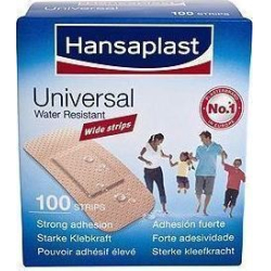 Hansaplast Universal Family Pack 100 Strips 1,9 cm x 7,2 cm