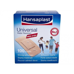 Hansaplast Universal Family Pack 100 strips 3cm x 7,2 cm