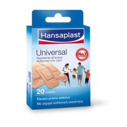 Hansaplast Universal Water Resistant 20 Strips/ 4 Mεγεθών