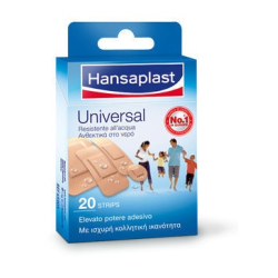 Hansaplast Universal Water Resistant 40 Strips/4 Μεγεθών